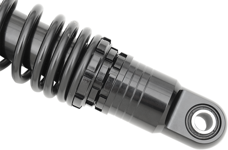 DRAG SPECIALTIES SHOCKS, Drag Specialties C16-0163AB Premium Ride-Height Adjustable Shocks for Harley-Davidson, 13 Inch, Black