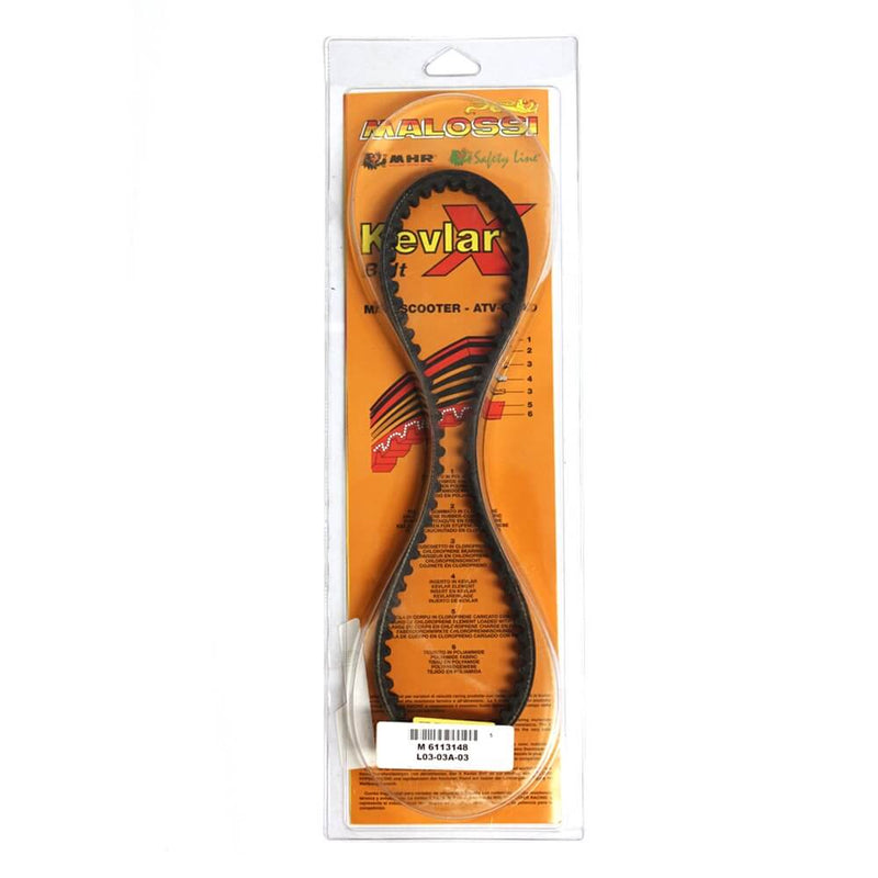 Malossi 795x19.8x30 Kevlar Drive Belt: Kymco, Malaguti 150cc