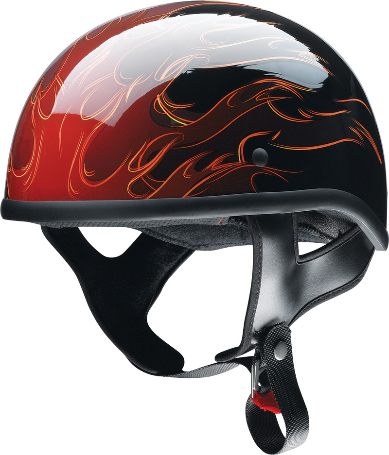 Z1R, Z1R CC Beanie Helmet - Hellfire Red, Medium - Part Number 0103-1326