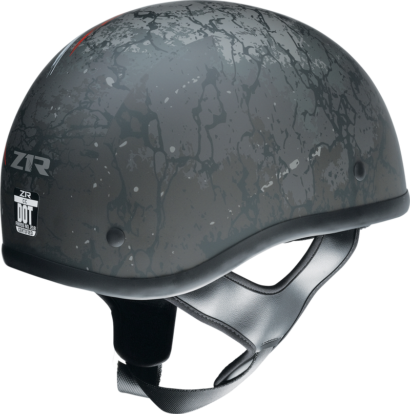Z1R, Z1R CC Beanie Helmet Justice Model - Large, Black/Red/White/Blue - Part 0103-1406