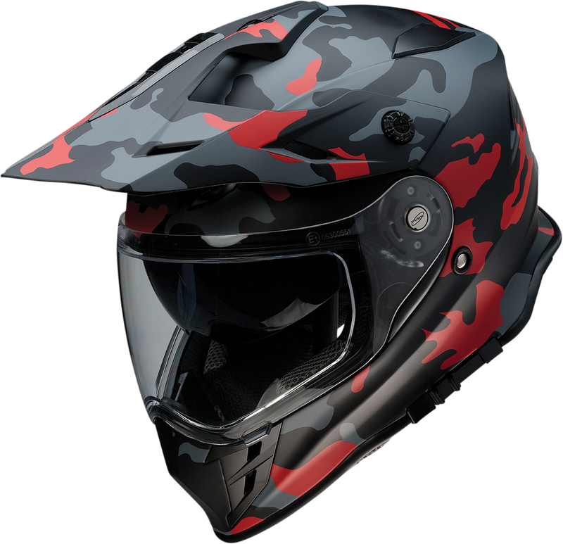 Z1R, Z1R Range Helmet - Camo Red, Model 0140-0095, Medium Size