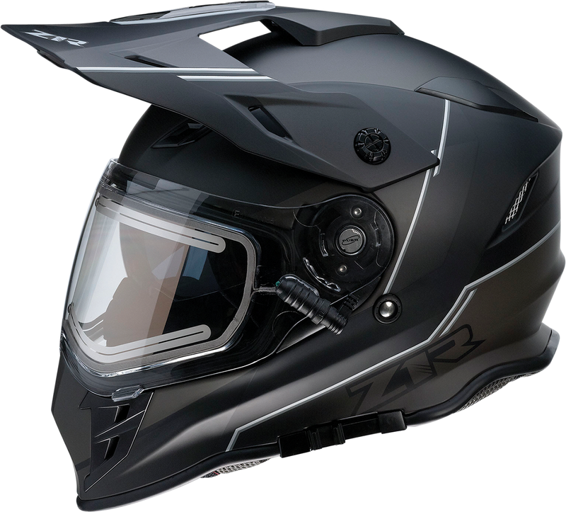 Z1R, Z1R Range Snow Helmet Bladestorm Electric Dual Pane Black/White Small 0101-14048