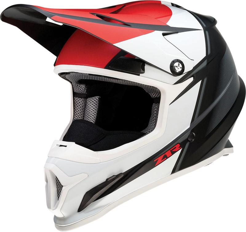Z1R, Z1R Rise Snow Helmet - Cambio Red/Black/White - XS by Z1R (Part No. 0120-0720)