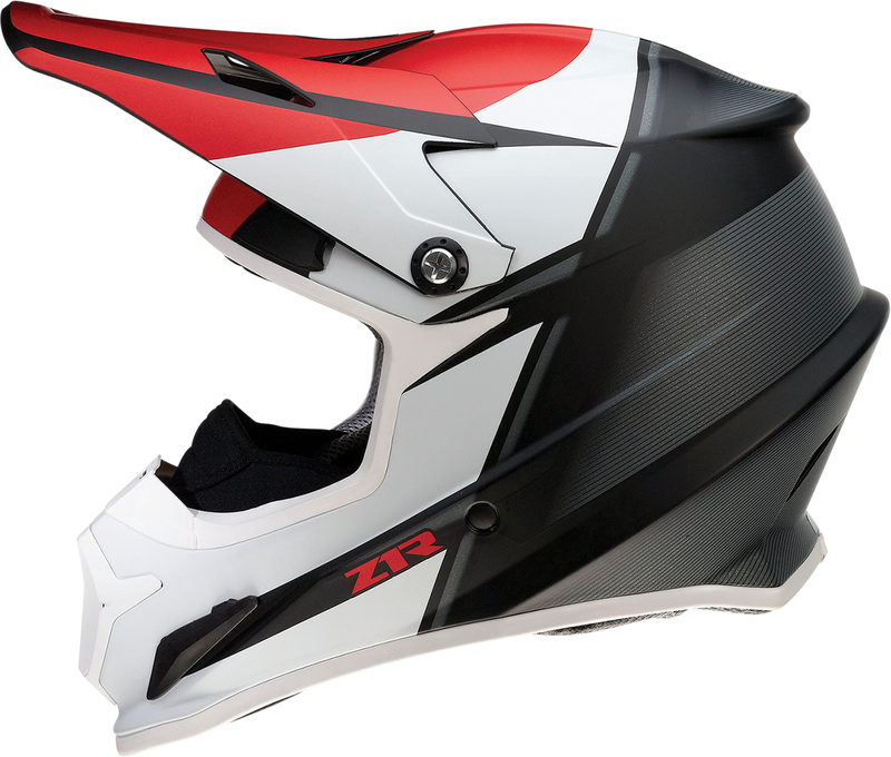Z1R, Z1R Rise Snow Helmet - Cambio Red/Black/White - XS by Z1R (Part No. 0120-0720)
