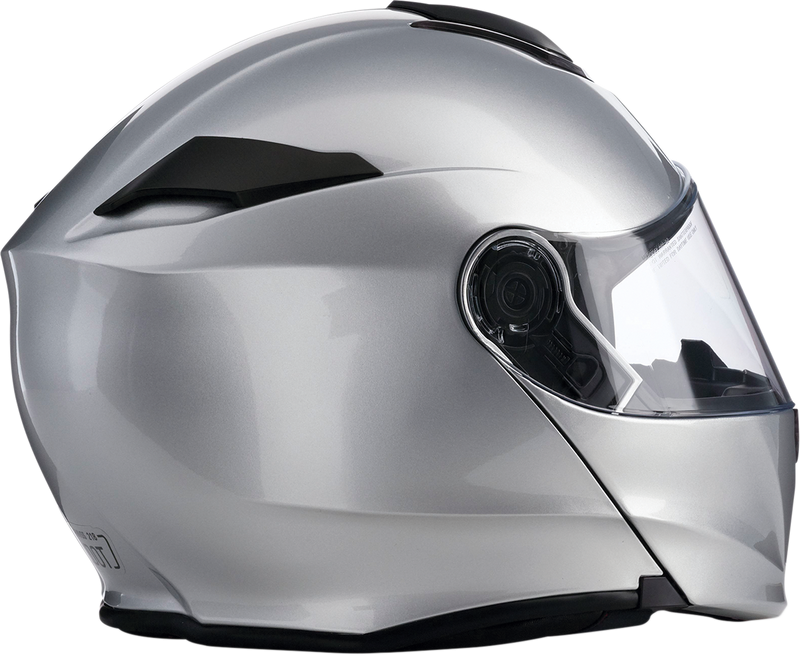 Z1R, Z1R Solaris Modular Helmet - Silver, 3XL by Z1R (Part No. 0100-2163)