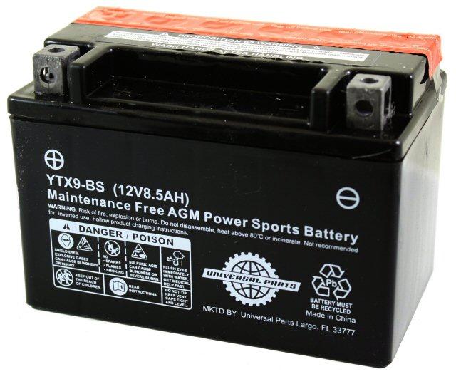 Universal Parts 12V 8.5AH Battery YTX9-BS – Thrifty Scooters